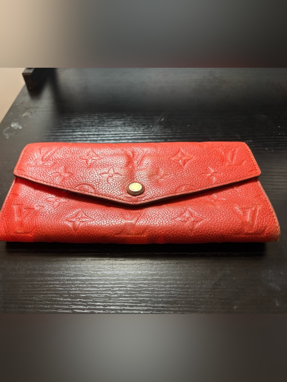 Authentic Louis Vuitton Monogram Empreinte Curieuse Long Wallet - Orient - Picture 2 of 10